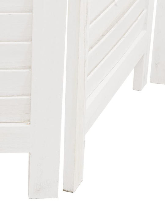 vidaXL Decorative Room Divider Wooden with 5 Panels 175x160cm