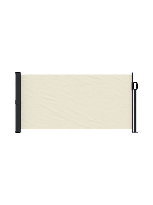 vidaXL Garden Sideway Sunshade Roller Beige 5x1cm