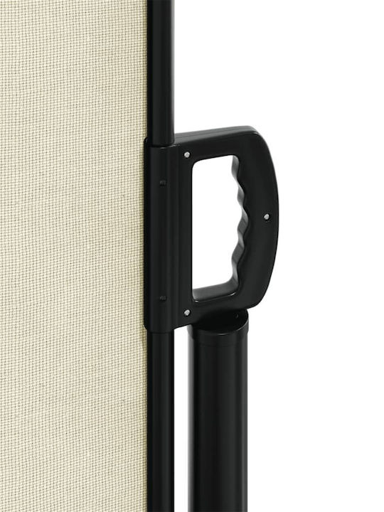 vidaXL Garden Sideway Sunshade Roller Beige 5x1cm