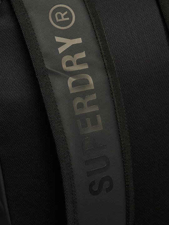 Superdry Tarp 21л Водоустойчива Черна Раница