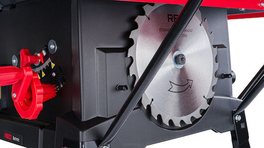 Red Technic Banc de tăiere cu Putere 2000W, Disc de tăiere cu Diametru 87mm & Viteză de tăiere 4800rpm