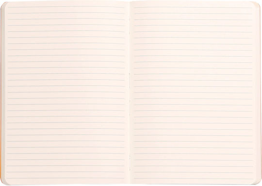 Rhodia Σημειωματάριο A5 80 Φύλλων Ριγέ με Λάστιχο Μαύρο