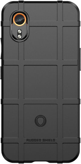 Umschlag Rückseite Silikon Schwarz (Samsung Galaxy Xcover 7)