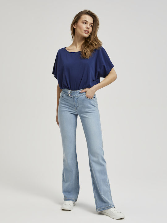 Make your image Women's Jean Trousers Blue