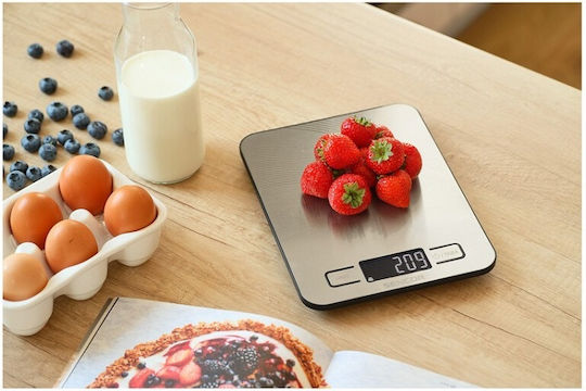 Sencor Cantar Digital De Bucatarie Până La 10kg Argintiu
