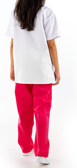 DS Wear Γυναικείο Ιατρικό Παντελόνι Φούξια