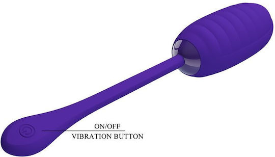 Pretty Love Kirk Rechargeable Vibrating Egg Purple
