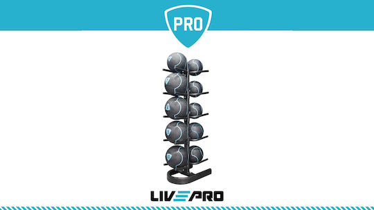 Live Pro Βάση για 10 Medicine Balls
