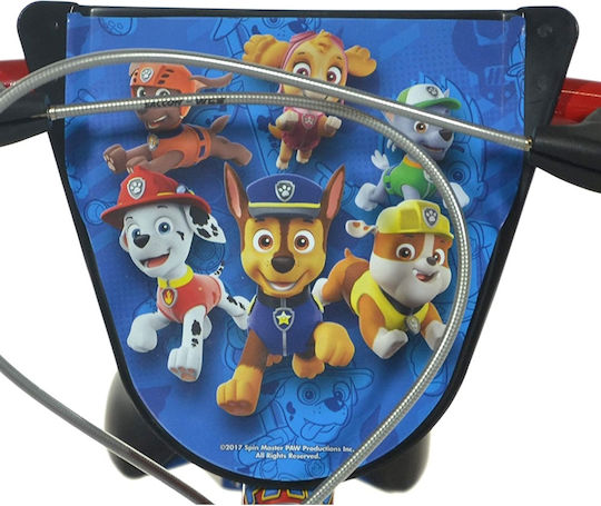 Dino Bikes Paw Patrol 14" Bicicletă pentru copii BMX Roșu
