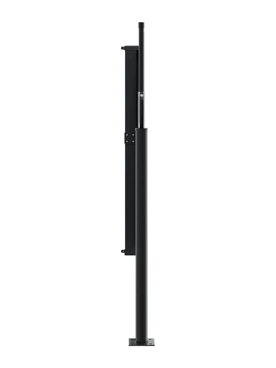 vidaXL Πλαϊνό Ρολό Σκίασης Κήπου Καφέ 5x1.4m