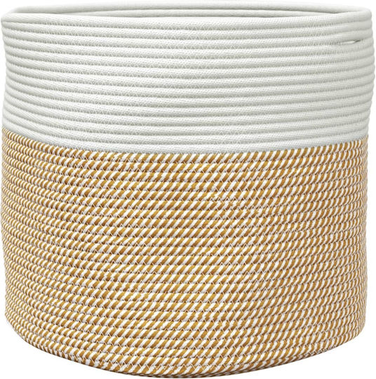 vidaXL Storage Basket Fabric Brown 40x40x35cm 1pcs
