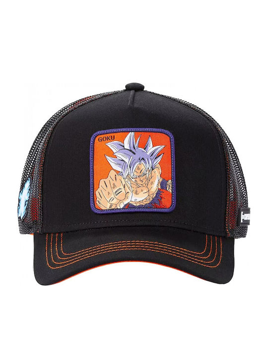 Capslab Dragon Ball Super Goku Herren Trucker Jockey Schwarz CL/DBS/1/ULT2
