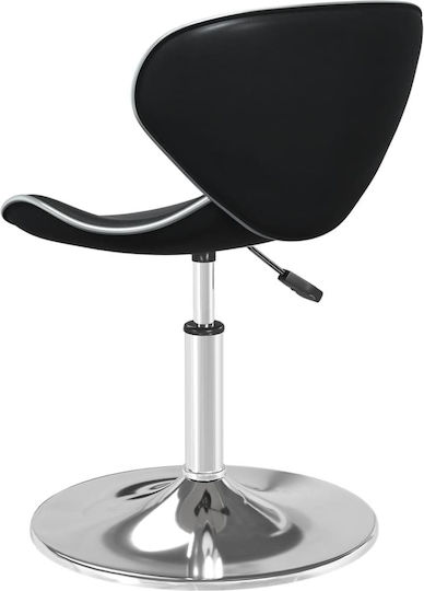 Scaune Bar cu Înălțime Reglabilă Negru 45.5x45x61-76buc