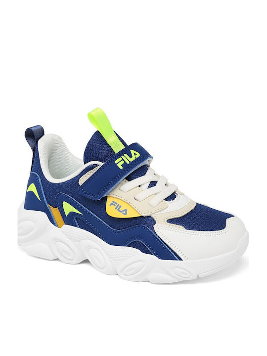 Memory Ruby 4 V Kinder Sneakers mit Klettverschluss Blau
