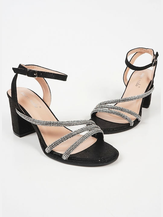 Piazza Shoes Damen Sandalen in Schwarz Farbe