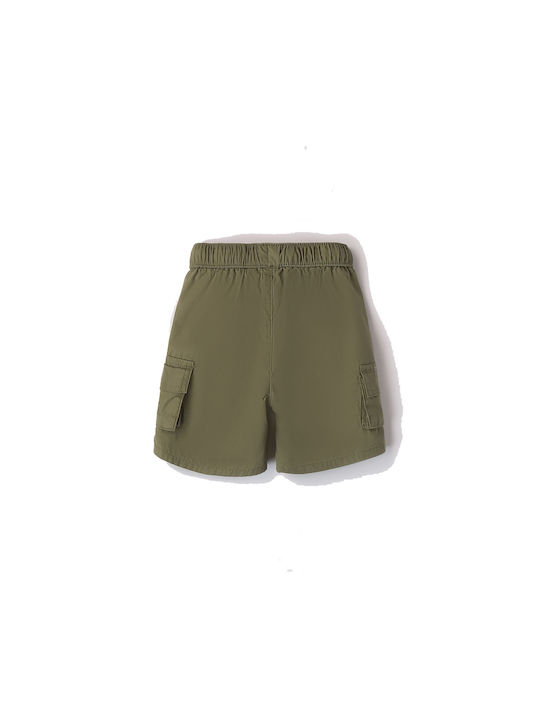 iDO Kinder Shorts/Bermudas Stoff Haki