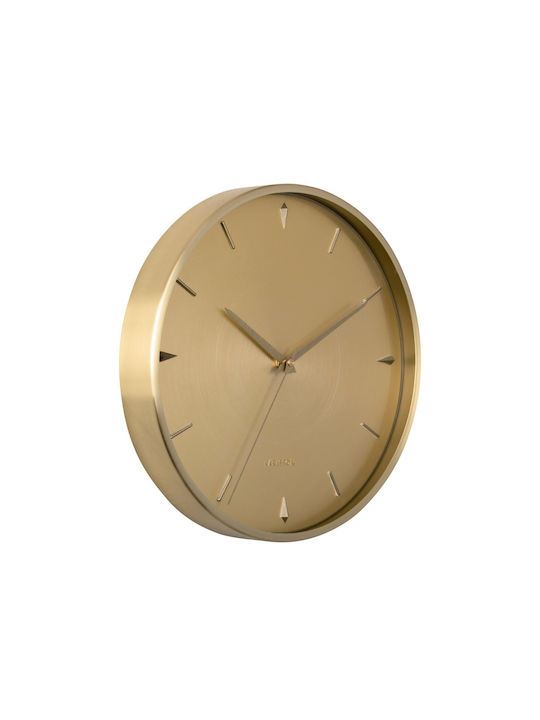 Karlsson Wall Clock Metallic Gold Ø30cm