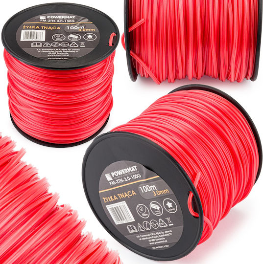 Powermat Косачки Нишки Star Дължина 100m и Дебелина 3mm
