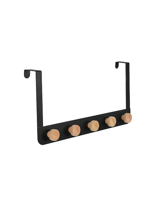 Estia Door Hook 5 Slots Metallic 20x2.5x20cm