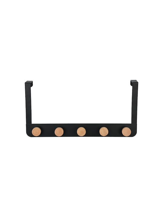 Estia Door Hook 5 Slots Metallic 20x2.5x20cm