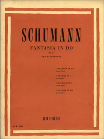 Robert Schumann Fantasia In Do Op 17 Per Pianoforte Εκδόσεις Ricordi