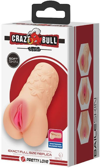 Crazy Bull Scarlet Vagina-shaped Mastubador