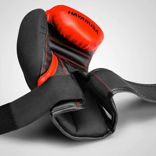 Hayabusa T3 Боксови ръкавици за състезание Black/Red