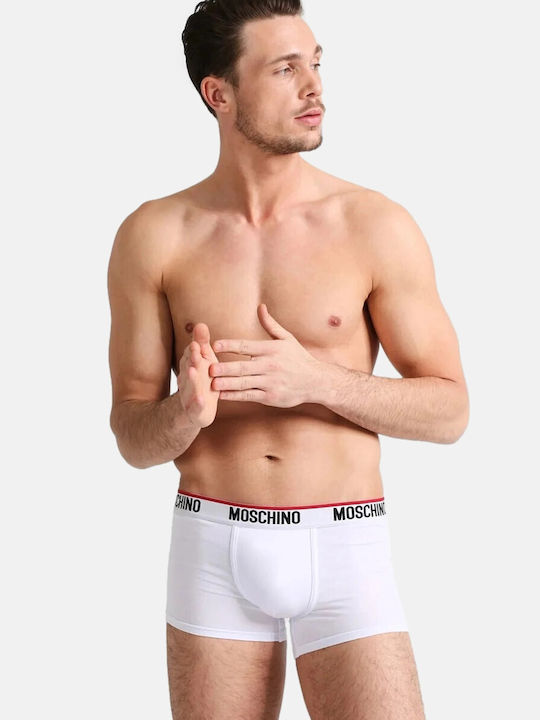 Herren Boxershorts White mit Mustern 1Packung