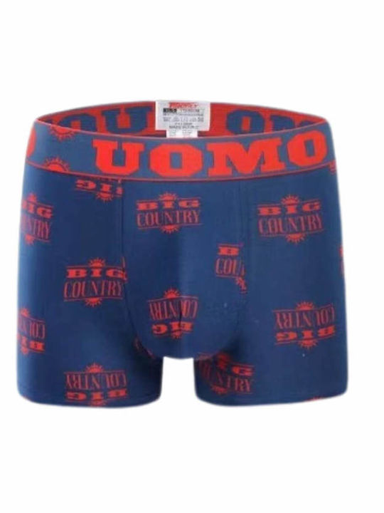 Uomo Men's Boxers Colorful 4Pack