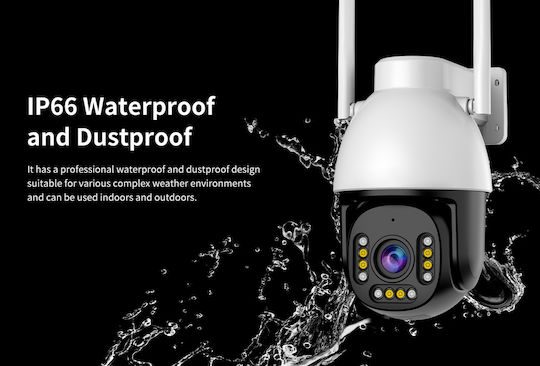 Vstarcam CS611Q-UV IP Cameră de Supraveghere Wi-Fi Full HD+ 4MP Rezistentă la apă cu Comunicare Bidirecțională și Lentilă 4mm