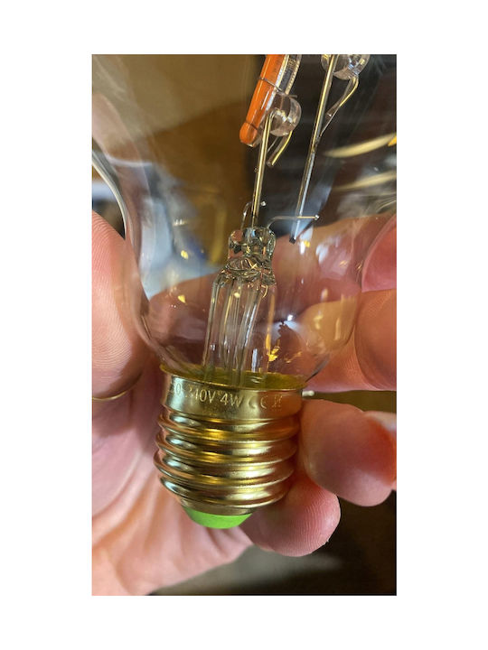 Dekorative Lampe mit Fassung für E27 Lampe Rosa