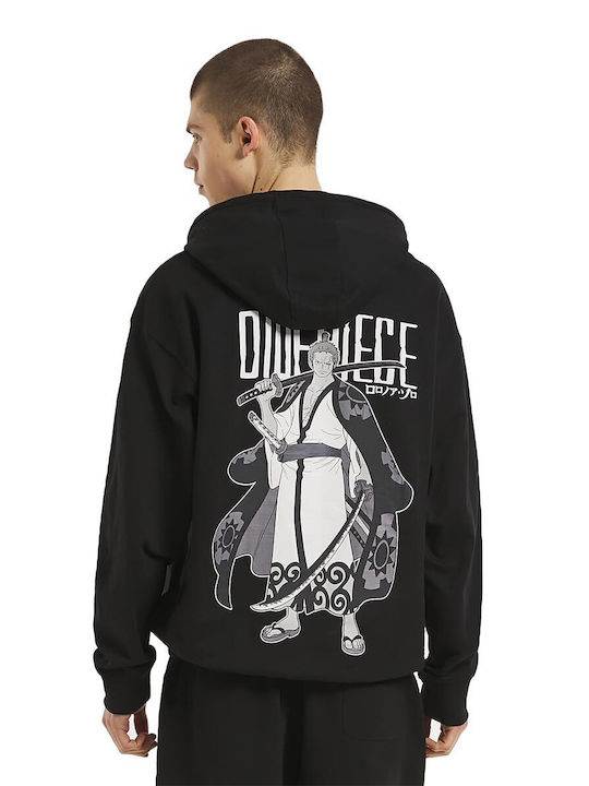 Alcott Herren Sweatshirt mit Kapuze und Taschen Schwarz