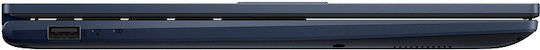 Asus Vivobook 14 X1404ZA-I38128 14" FHD (i3-1215U/8GB/128GB SSD/W11 S) Quiet Blue (US Keyboard)