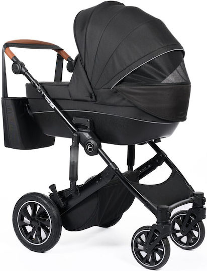FreeOn Comfort Бебешка количка 3 в 1 Черен 12.5кг