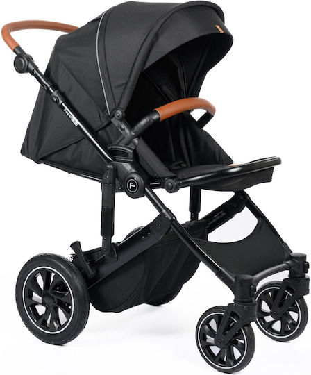 FreeOn Comfort Бебешка количка 3 в 1 Черен 12.5кг