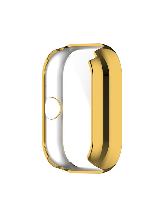Carcasă din silicon în culoarea Aur pentru Xiaomi Redmi Redmi Watch 3 Lite / Watch 3 Active Carcasă din silicon în culoarea Aur pentru Xiaomi Redmi Redmi Watch 3 Lite / Watch 3 Active