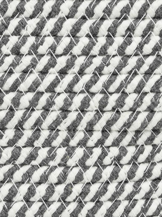 vidaXL Storage Basket Fabric Gray 40x40x35cm 1pcs