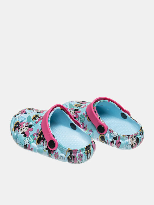 Disney Minnie Mouse Children's Beach Shoes Light Blue