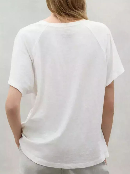 Ecoalf Γυναικείο T-shirt Off White