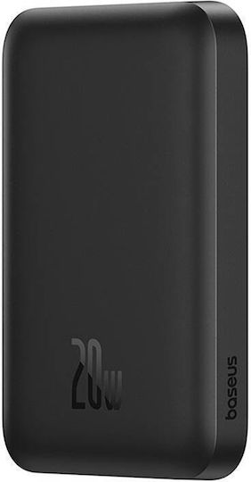 Baseus MagSafe Power Bank 6000mAh 20W με Θύρα USB-C Power Delivery Μαύρο