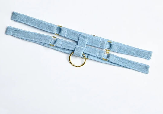 Schöne Frauen Dessous BHs Choker Oberschenkel Riemen Geburt String L