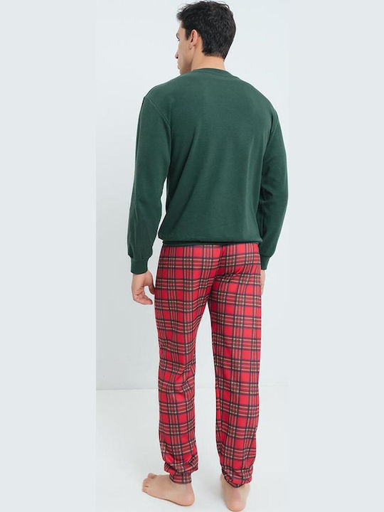 Odyssey Men's Winter Checked Pajamas Set ''''''
