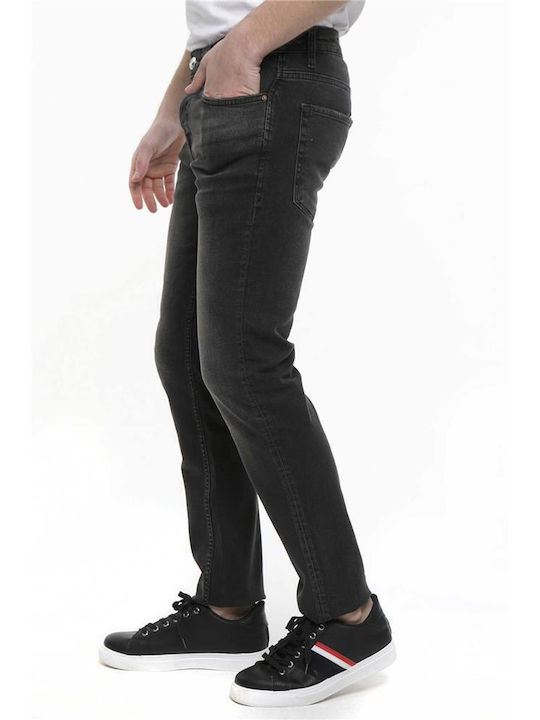 Gabbiano Men's Jeans Pants in Regular Fit Black