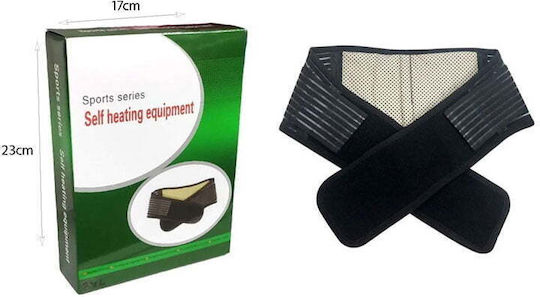 Belt Massage for the Waist with Heating Function Black