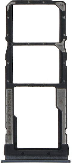Xiaomi Sim Card Slot Black for XIAOMI Redmi Note 9T