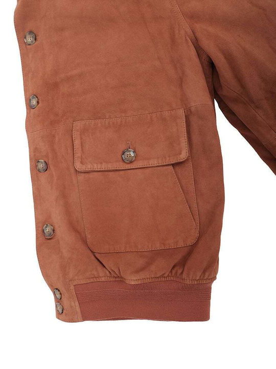 AGF Herren Jacke Lässig Tabac Braun