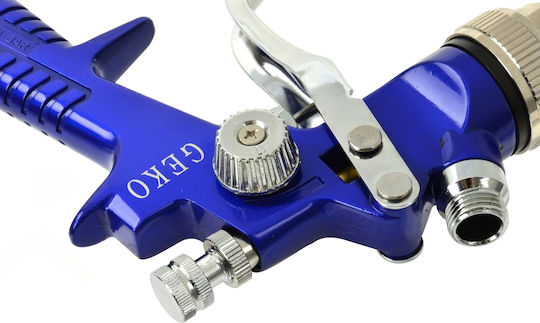 Geko Professional Πιστόλι Βαφής Αέρος HVLP Άνω Δοχείου 1.5mm