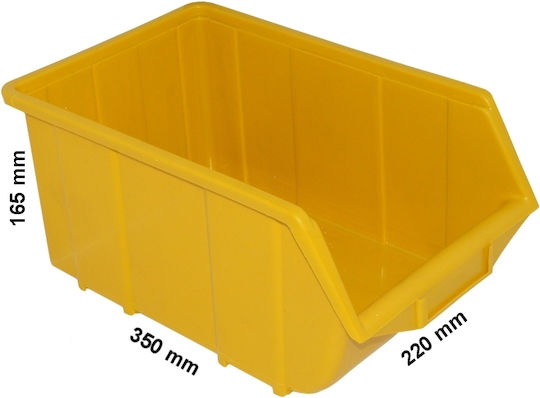Patrol Plastic Organizator pentru Bin-uri de Unelte Stivuibile L22xW35xH16.5cm
