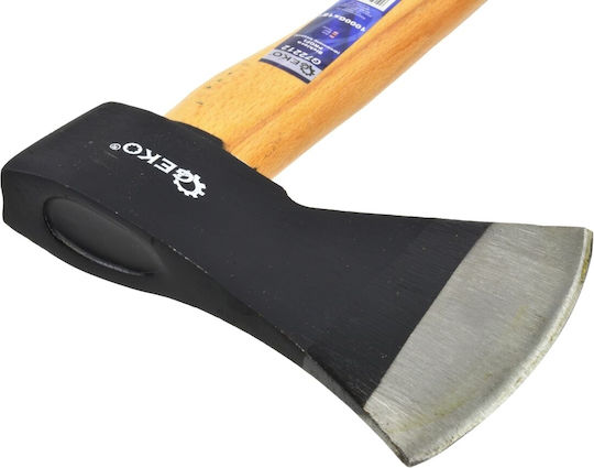 Geko G72212 Axe Length 45.5cm and Weight 1kg with Wooden Handle