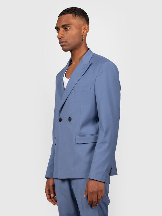 I'm Brian Men's Suit Jacket Regular Fit BLUE 2872